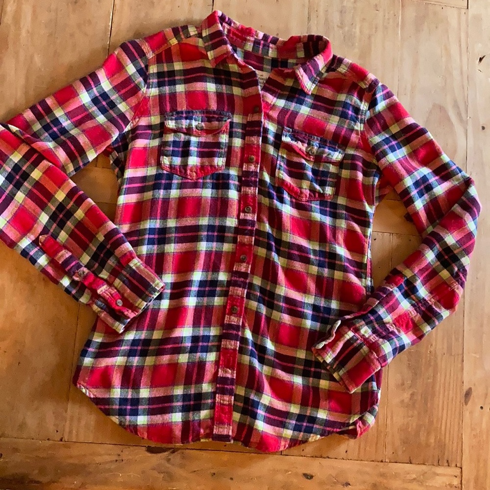 A&F flannel shirt
